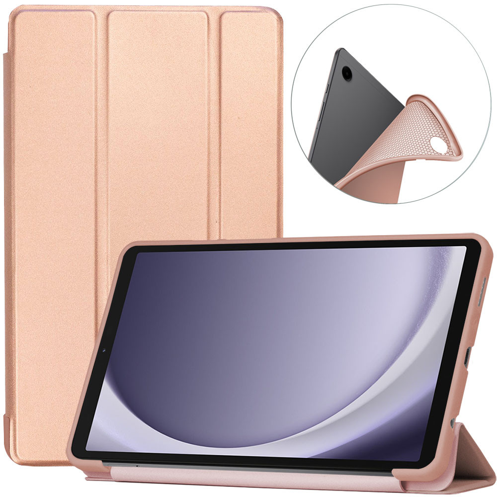Чохол для Samsung Galaxy Tab A9 8.7" SM-X110, SM-X115 Galeo Silicone Color Series Rose Gold