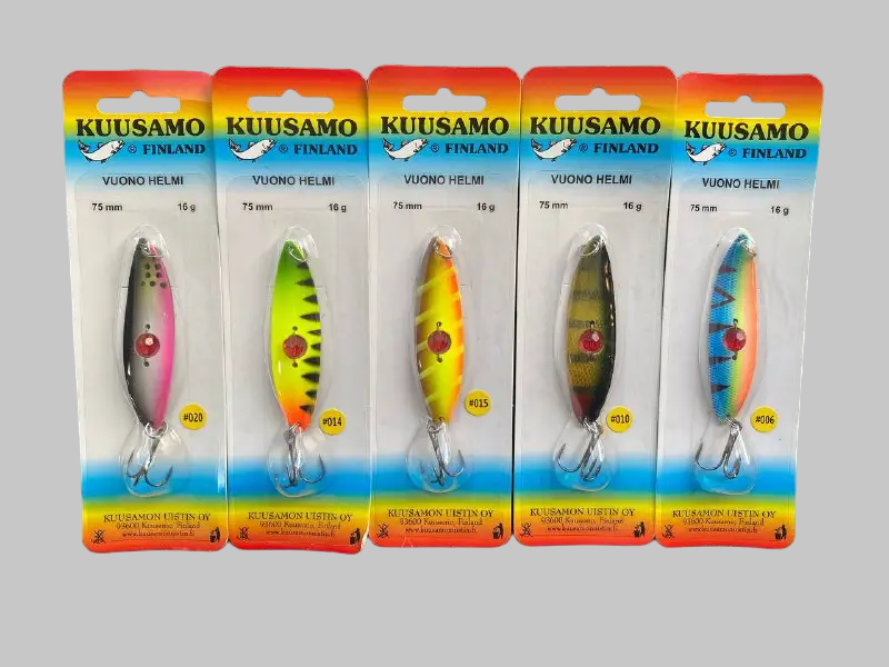 Блешня коливалка Columbia ( Kuusamo ) Vuono Helma 75mm 16g Набір 5шт