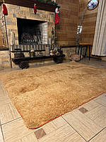 Хутряний ворсистий килимок Травка 200х150 см із довгим ворсом