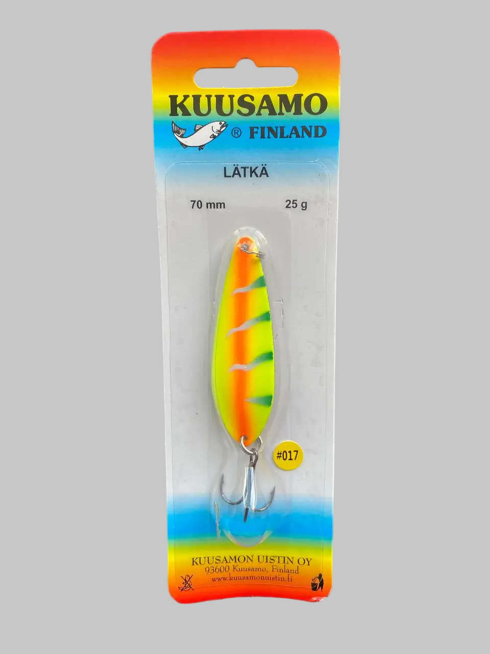 Блешня коливалка Columbia ( Kuusamo ) Latka 70mm 25g