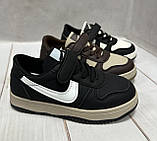 Дитячі кросівки аналог Nike Air Force  найк аїр форс 36 22.0 см  бежеві, фото 8
