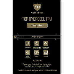 ПОШТУЧНО Гідрогель плівка iNobi GOLD PG-009 / (матова приватна) Колір 180*120мм 2020000306641