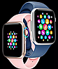 Смарт-годинник Smart Watch Bluetooth для Apple і Android синій розумний годинник, фітнес трекер, фото 10