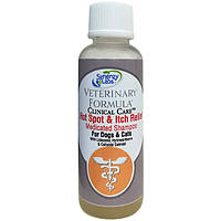 Шампунь с лидокаином Veterinary Formula Hot Spot&Itch Relief Medicated Shampoo болеутоляющий