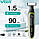 Тример VGR One Blade Waterproof Shaver Black&Green акумуляторний тример для бороди та вусів V-017, фото 4