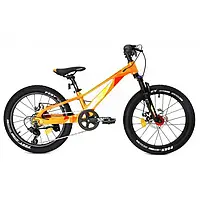 Велосипед Crosser XMB 20" (7S магній) Жовтогарячий