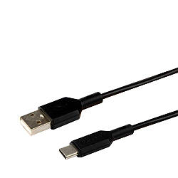 Кабель USB Borofone BX70 Type-C Колір Чорний 6974443384505