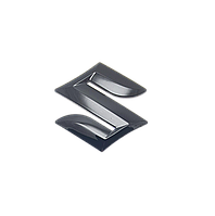 Емблема решітки радіатора і кришки багажника Suzuki 12см*12см чорна