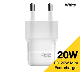 Зарядний мережевий пристрій KUULAA Super Si 20 W White (KL-CD34)