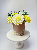 Букет квітів, ручна робота, 8 березня, 14 лютого, подарунок, композиція, декор, інтер'єр, для доньки, донька