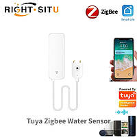 Умный дом TUYA Smart life ZW06 Датчик уровня утечки протечки воды Zigbee 3.0