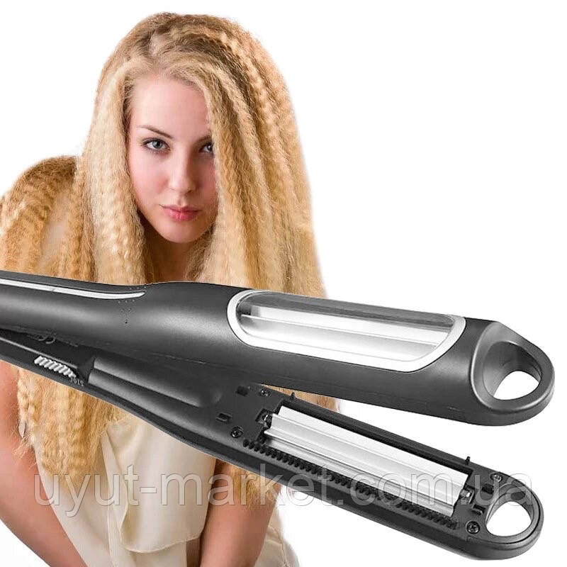 Плойка автогофре вбудований ролик 36Вт Hair Iron Automatic Crimping XR 8808 утюжок-гофре