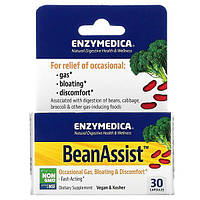 Формула ферментов Enzymedica, BeanAssist, 30 капсул