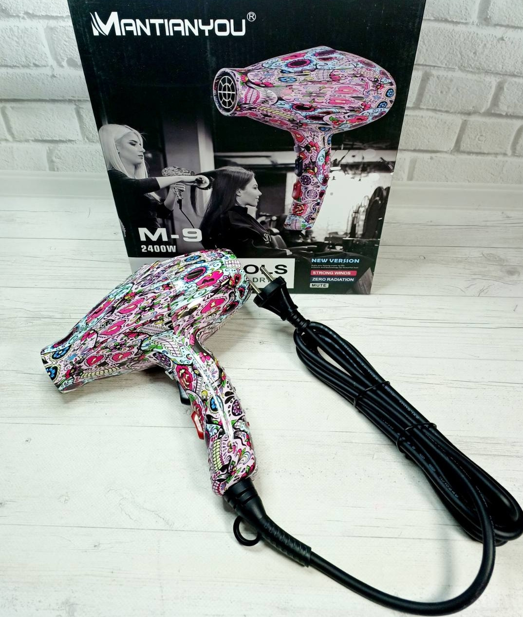 Фен для волосся M-9 2400w