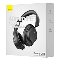 Наушники Baseus Bowie D03 Wireless Headphones Black