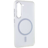 Чохол TPU Lyon frosted with MagSafe для Samsung Galaxy S23+, White