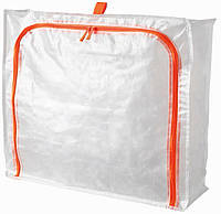 Универсальная прочная сумка для хранения вещей IKEA PÄRKLA 55x49x19 см органайзер для одежды ИКЕА ПЕРКЛА
