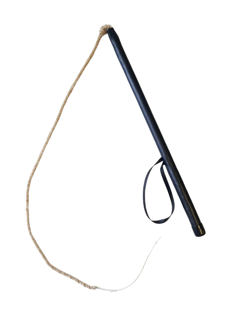 BENDE Шкіряний стек-батіг з мотузкою аксесуари для професійного дресирування собак, фото 1