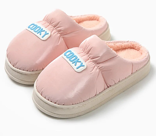 Жіночі домашні капці Cooky хутряні теплі плюшеві для дому 38-39