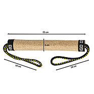 Dingo Gear Джутовий циліндрр 25 см з ручками, фото 2