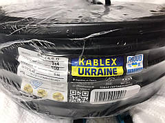 Кабель силовий моножила ВВГ нг 3х4 Одеса Каблекс (кратно 5м) ПОВНОМІРНИЙ