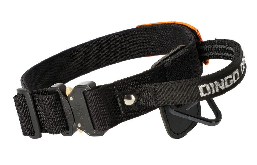 Dingo Gear Нашийник К9 Сobra з ручкою чорний 49-59 см тактична амуніція для службових собак (S04027), фото 1