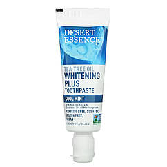 Зубна паста Desert Essence Tea Tree Oil Whitening Plus Toothpaste Cool Mint 28.35 g