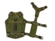 K9 THORN Міцна шлейка тактична для собак One M 60/80см койот (0046-21), фото 2