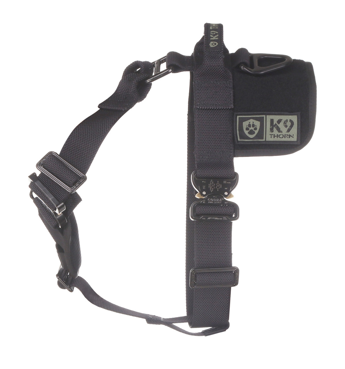 K9 THORN Шлейка тактична Delta L Чорний L, фото 1