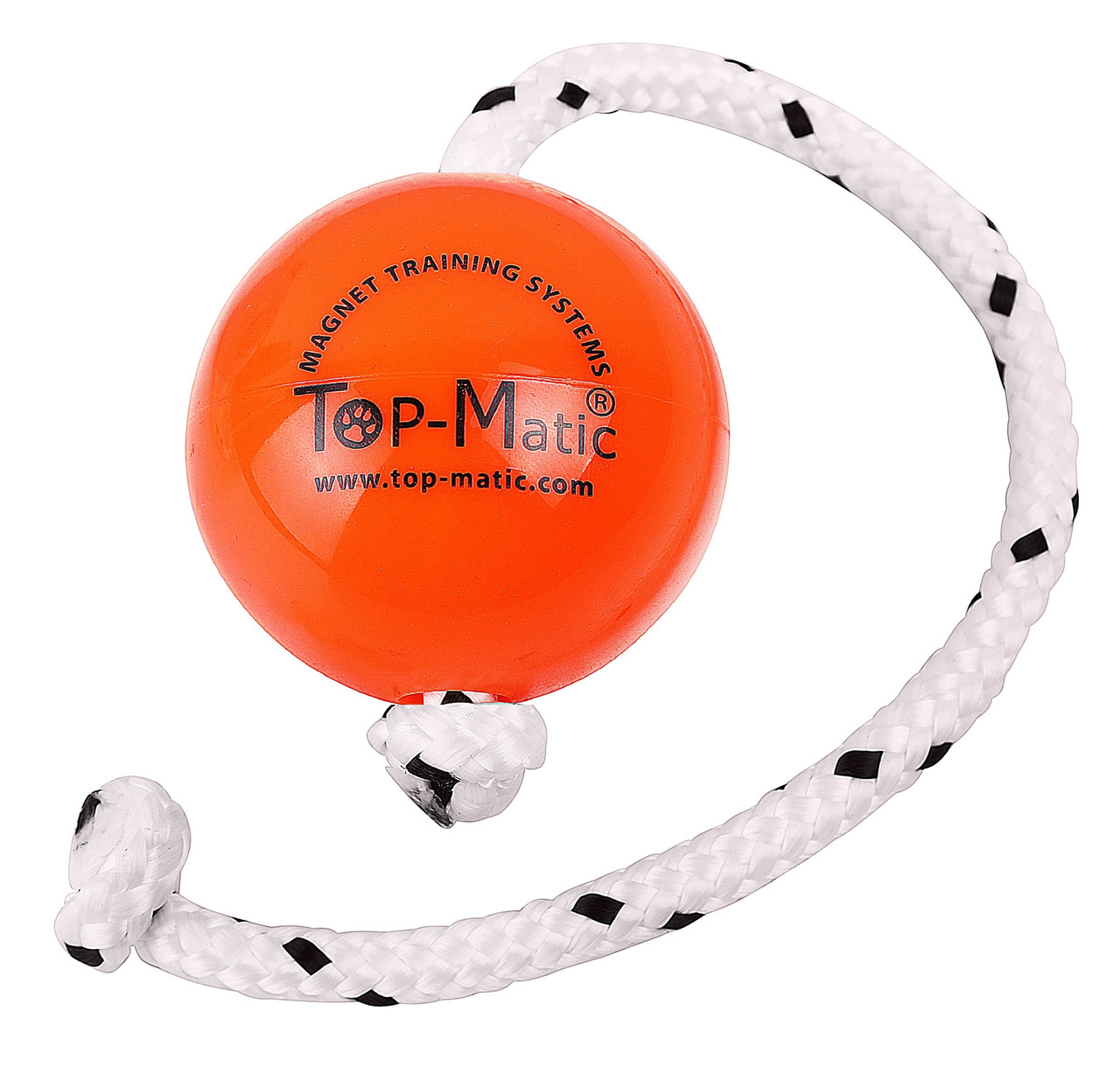 TOP-MATIC М'яч з магнітом Top-Matic Fun Ball Orange для дресирування собак, фото 1