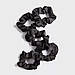 Набір сатинових гумок для волосся Kitsch Black Satin Sleep Scrunchies 5 шт, фото 4