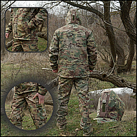 Костюм зсу патриот тактический боевой soft shell камуфляж multicam, военные костюмы форма зсу весна-осень