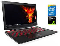 Игровой ноутбук Lenovo Legion Y720-15IKB/ 15.6" 1920x1080/ i7-7700HQ/ 8GB RAM/ 256GB SSD/ GTX 1060 6GB