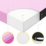 Мат гімнастичний складний 4FIZJO 180 x 60 x 5 см Pink/Light Pink (P-5907739319678), фото 4