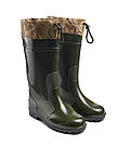 Чоловічі гумові чоботи з надставкою МИСЛИВЕЦЬ 41, фото 2