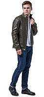 Чоловіча куртка на осінь колір хакі модель 4834 54 (XXL)