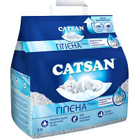 Наполнитель для туалета Catsan Hygiene plus Минеральный впитывающий 5 л (4008429008535) h
