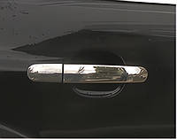 Накладки на ручки (4 шт., нерж.) OmsaLine - Итальянская нержавейка для Ford C-Max 2004-2010 гг