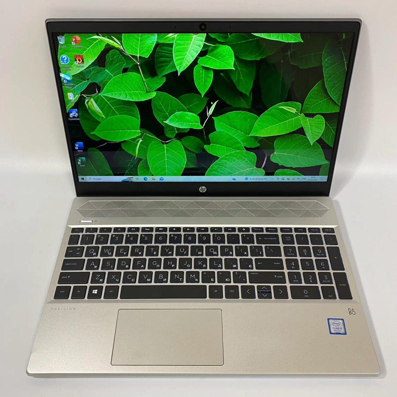 Б/в Ноутбук HP Pavilion 15-cs2 15.6" 1920x1080 Сенсорний| Core i5-8265U| 16 GB RAM| 256 GB SSD| UHD 620