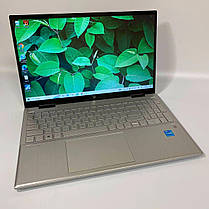 Б/в Ноутбук-трансформер HP Pavilion X360 15.6" 1366x768 Сенсорний| Core i3-1125G4| 16 GB RAM| 500 GB SSD| UHD, фото 4