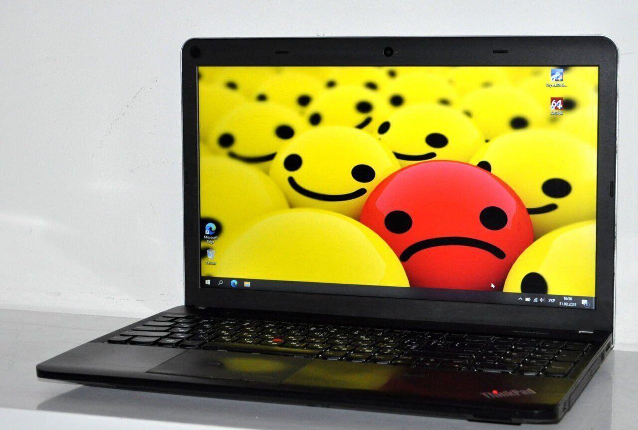 Б/в Ноутбук Б-клас Lenovo ThinkPad E540 15.6" 1366x768| Core i3-4000M| 8 GB RAM| 120 GB SSD NEW| HD 4600