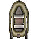 Надувний двомісний човен BARK B-230ND + слань-книжка (насос, рем. комплект, сумка, весла в комплекте), фото 3