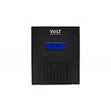 Джерело безперебійного живлення UPS VoltPolska 2000VA 2x9Ah (1200/2000W), фото 4