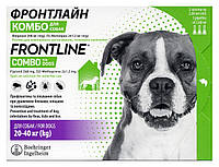 Краплі на холку Boehringer Ingelheim Frontline Combo для собак від 20 до 40 кг 3 піпетки h