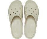 Crocs Platform slide бежеві шльопанці крокс., фото 3