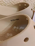 Crocs Platform slide бежеві шльопанці крокс., фото 5