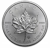 Cрібна монета 1 унція 31.1 грам чистого срібла 999