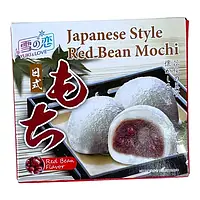 Тістечко рисове Моті Red Bean, Мочі з червоною квасолею Red Bean Mochi Japanese Style 4шт. 140г (Тайвань)