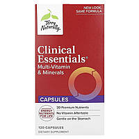 Мультиминеральный препарат Terry Naturally, Clinical Essentials, Multi-Vitamin & Minerals, 120 Capsules