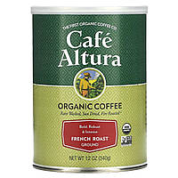 Кофе французского способа обжаривания Кафе Altura, органический кофе, жареный на французском языке, земля, 12